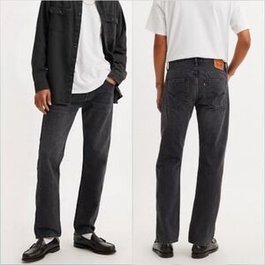 Levi's 501 Original Fit Jean in All Nighter Black Men's Size 40 x 30